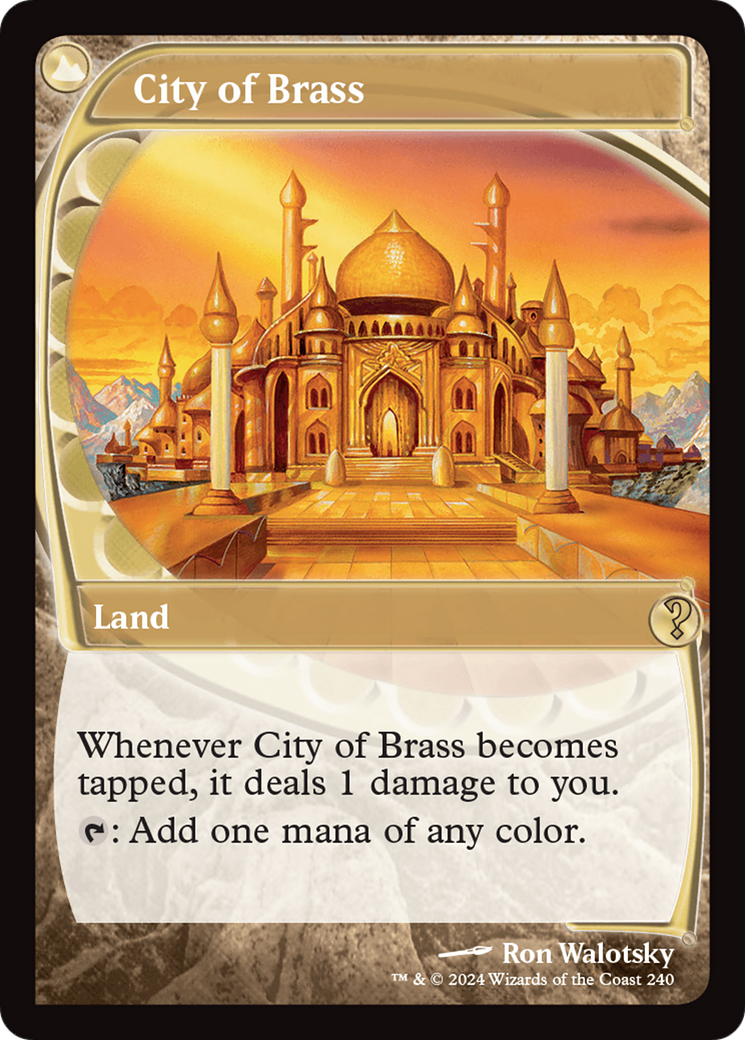 City of Brass (Future Sight) [Mystery Booster 2] | Tabernacle Games