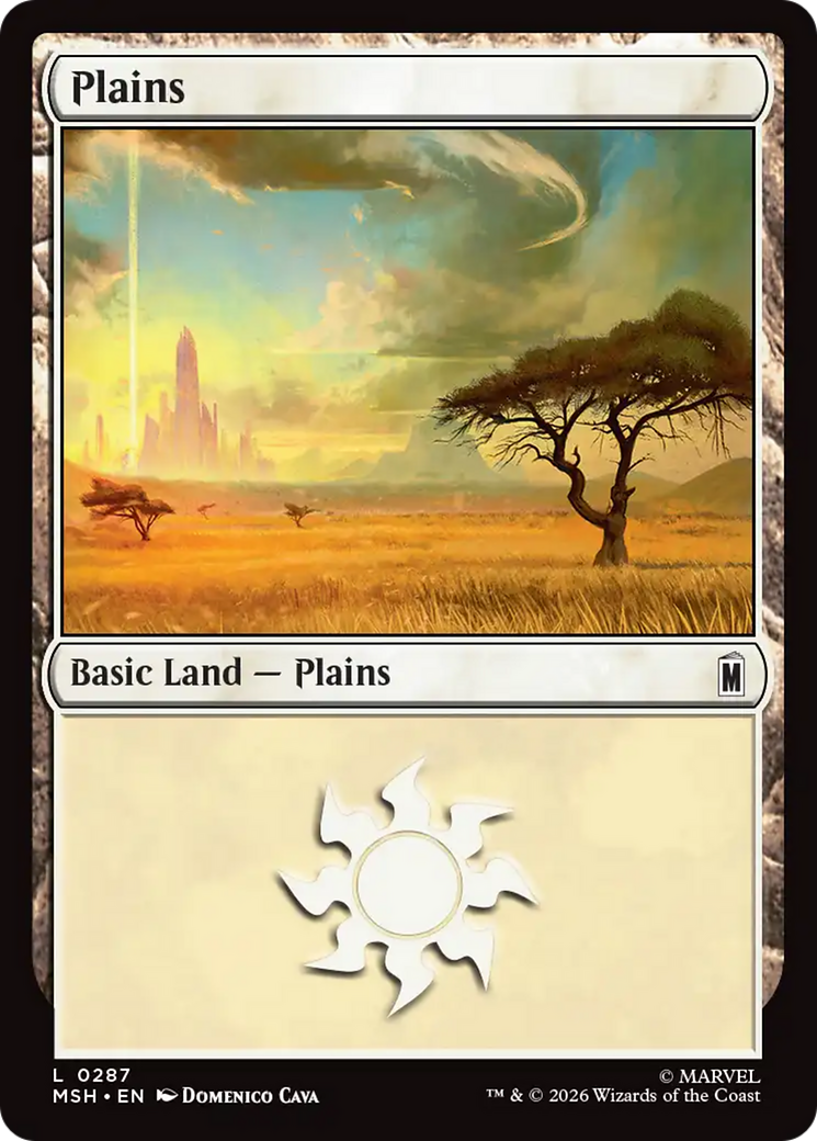 Plains (0287) [Marvel Super Heroes] | Tabernacle Games
