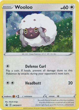 Wooloo (SWSH011) [Sword & Shield: Black Star Promos] | Tabernacle Games