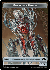 Eldrazi Spawn // Phyrexian Golem Double-Sided Token [Modern Horizons 3 Tokens] | Tabernacle Games