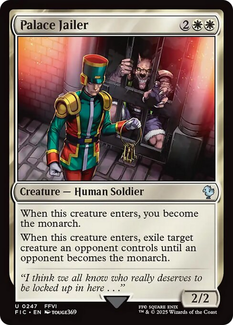 Palace Jailer [FINAL FANTASY Commander] | Tabernacle Games