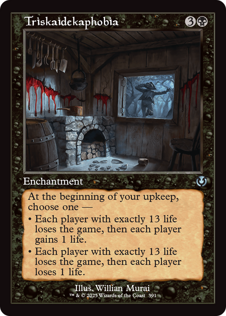 Triskaidekaphobia (Retro Frame) [Innistrad Remastered] | Tabernacle Games