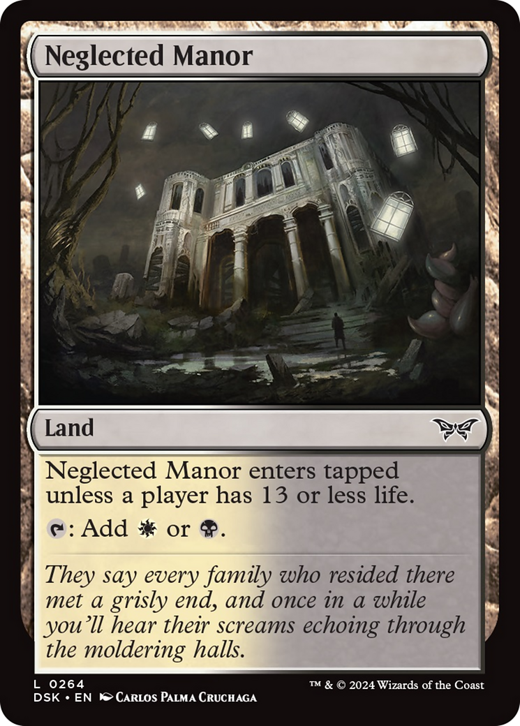Neglected Manor [Duskmourn: House of Horror] | Tabernacle Games
