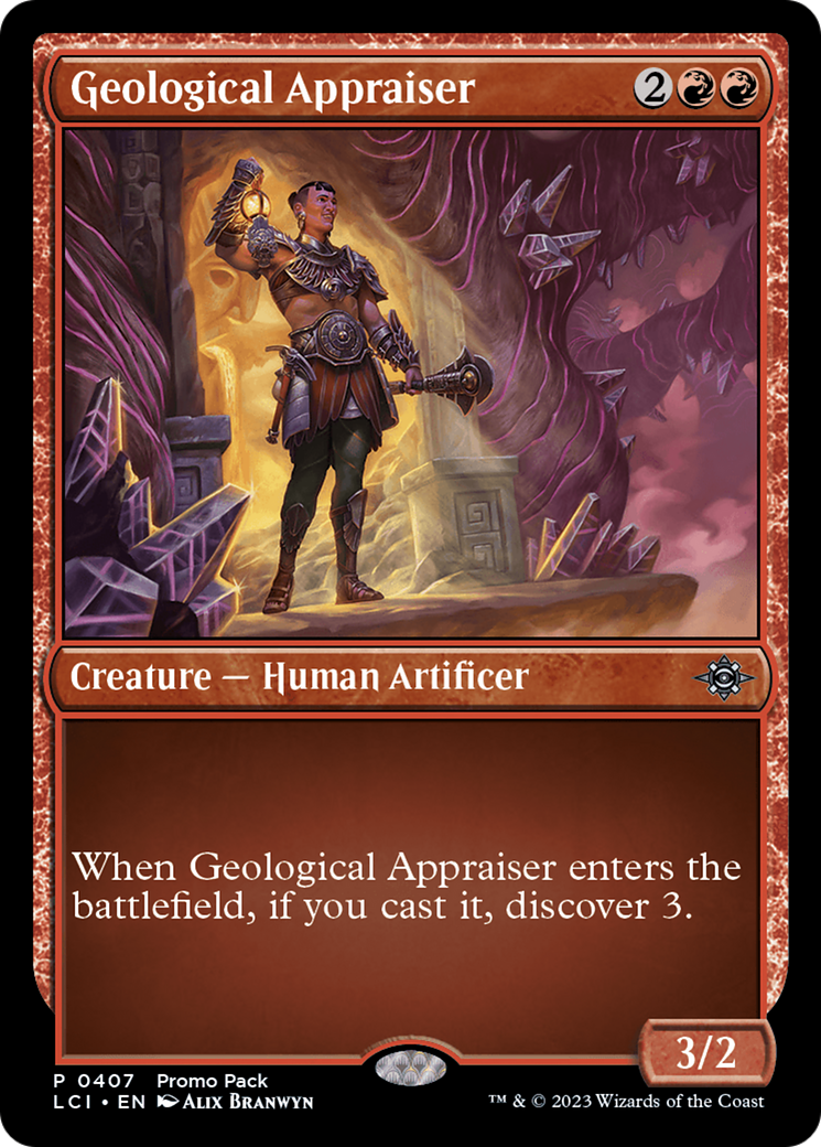 Geological Appraiser [The Lost Caverns of Ixalan Promos] | Tabernacle Games