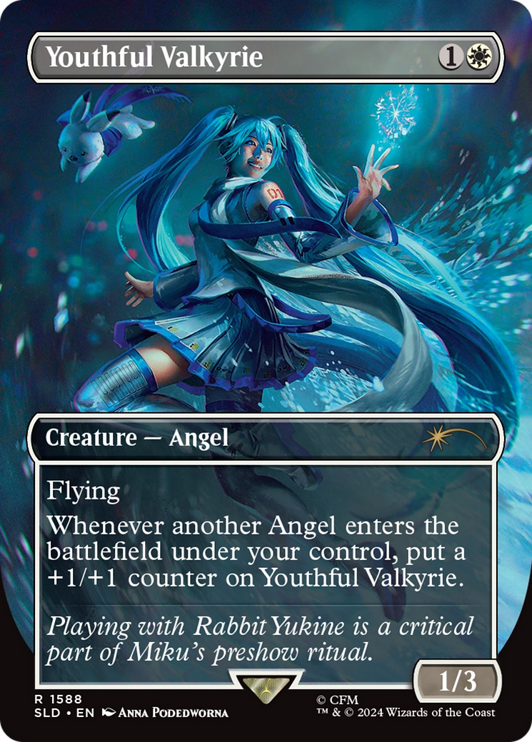 Youthful Valkyrie (Rainbow Foil) [Secret Lair Drop Series] | Tabernacle Games