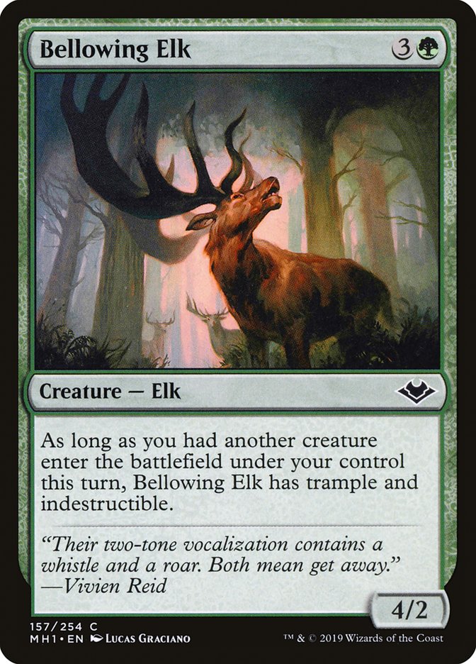 Bellowing Elk [Modern Horizons] | Tabernacle Games