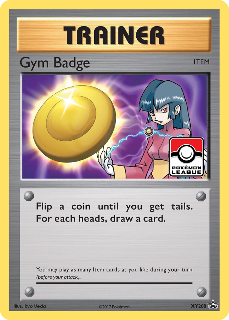 Gym Badge (XY208) (Sabrina) [XY: Black Star Promos] | Tabernacle Games