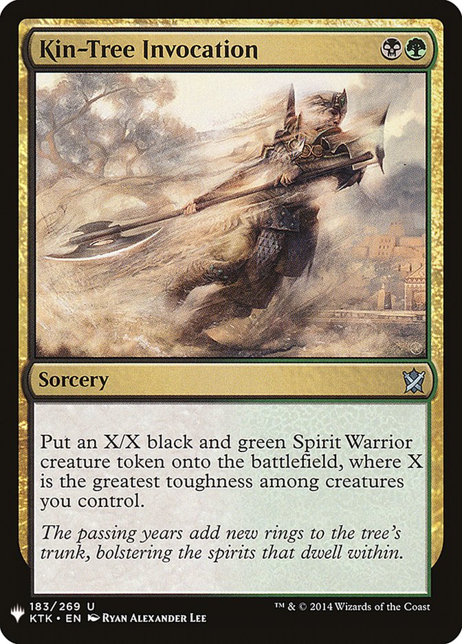Kin-Tree Invocation [Mystery Booster] | Tabernacle Games
