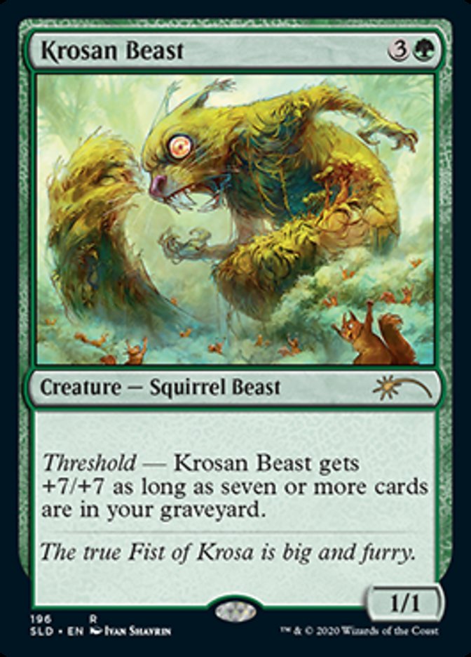 Krosan Beast [Secret Lair Drop Series] | Tabernacle Games