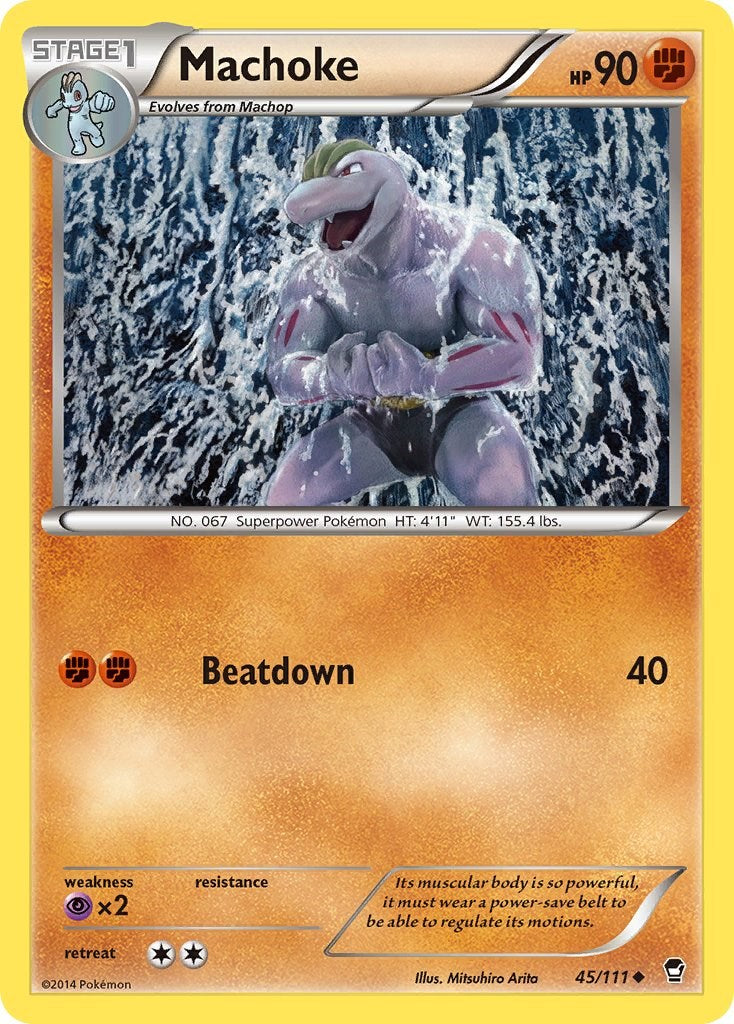 Machoke (45/111) [XY: Furious Fists] | Tabernacle Games