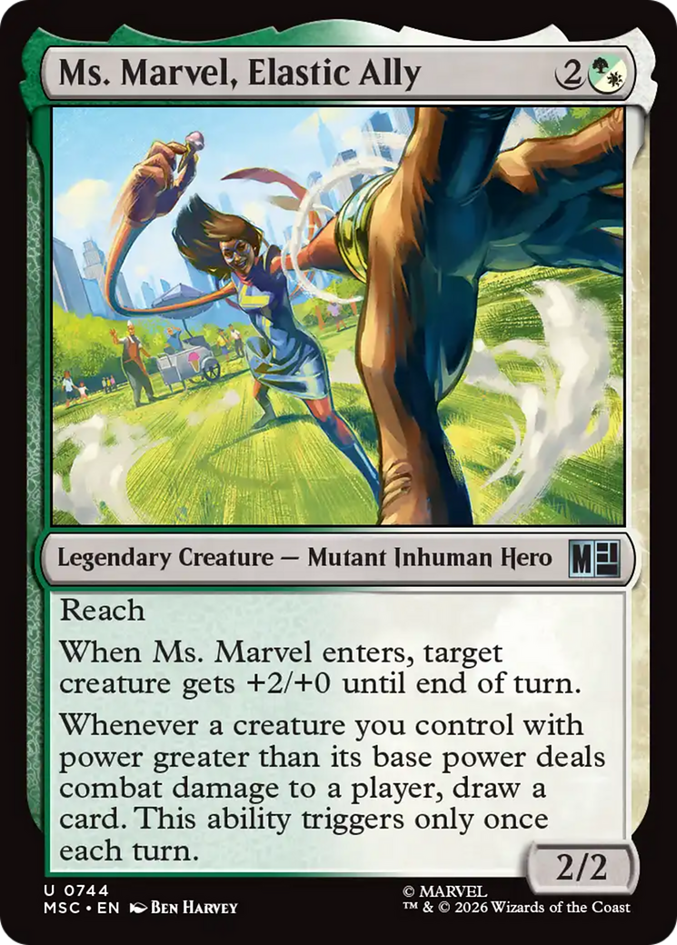 Ms. Marvel, Elastic Ally [Marvel Super Heroes Commander] | Tabernacle Games