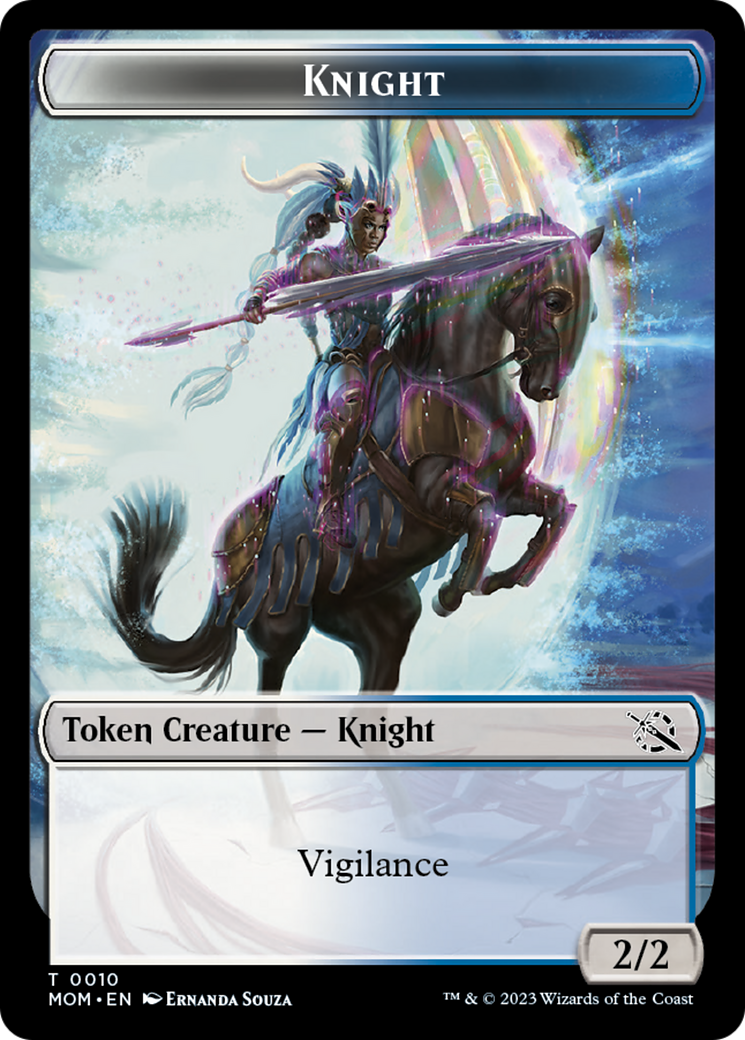 Knight Token [March of the Machine Tokens] | Tabernacle Games