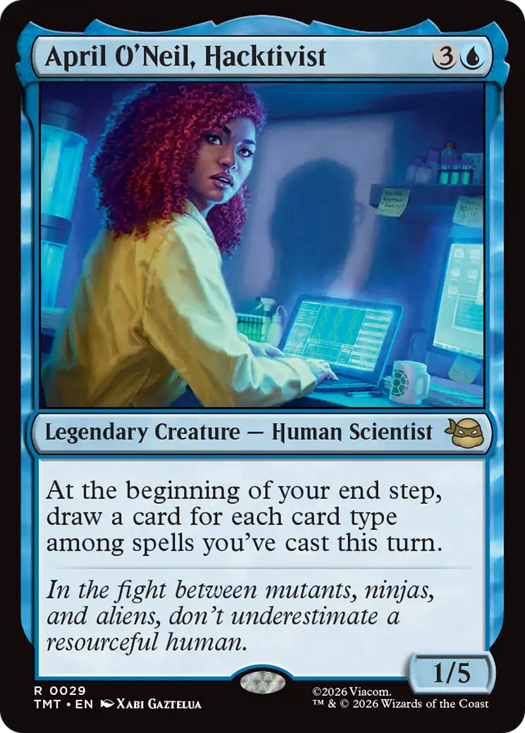 April O'Neil, Hacktivist [Teenage Mutant Ninja Turtles] | Tabernacle Games