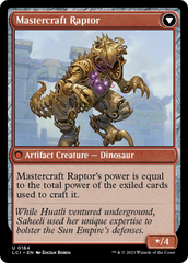 Saheeli's Lattice // Mastercraft Raptor [The Lost Caverns of Ixalan] | Tabernacle Games