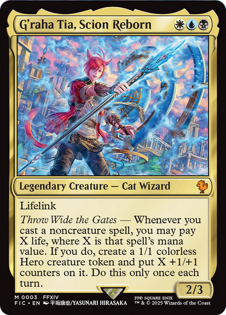 G'raha Tia, Scion Reborn [FINAL FANTASY Commander] | Tabernacle Games