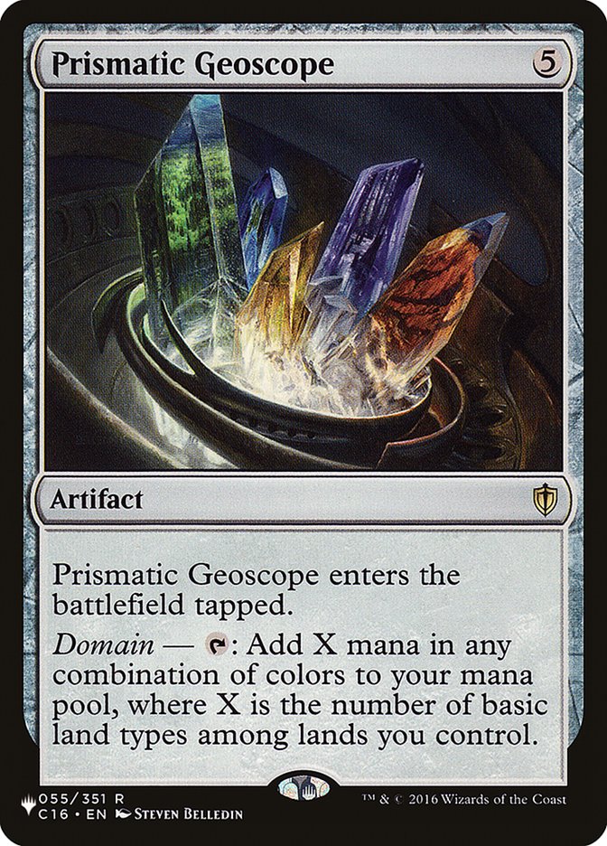Prismatic Geoscope [The List] | Tabernacle Games