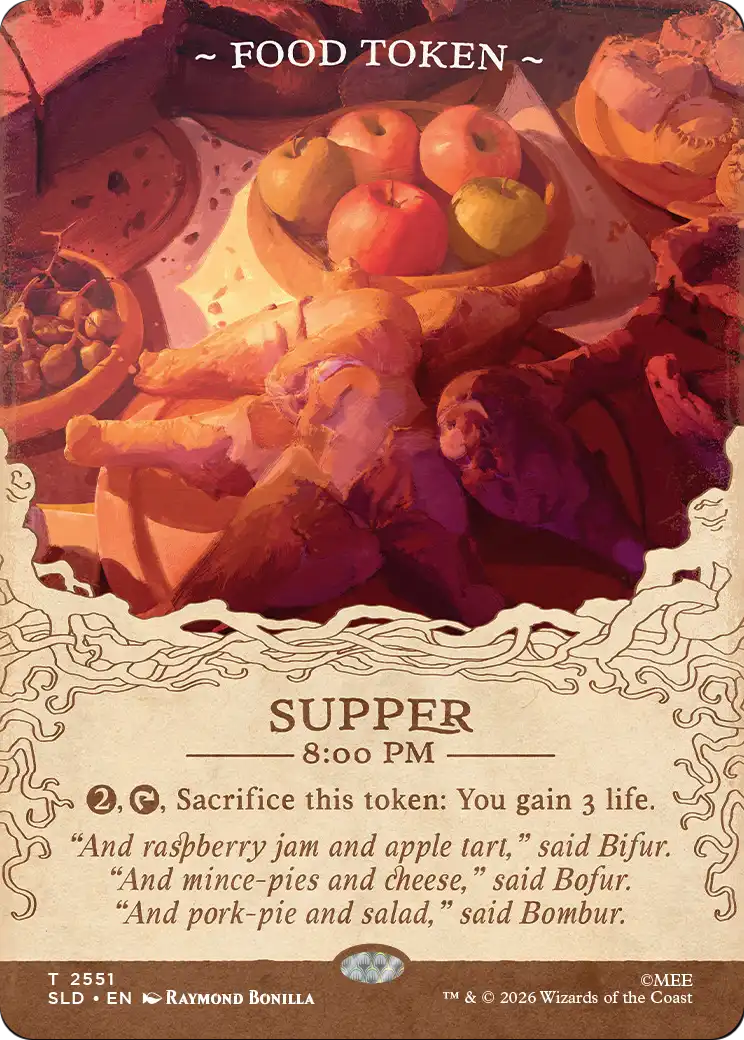 Food Token (2551) [Secret Lair Drop Series] | Tabernacle Games