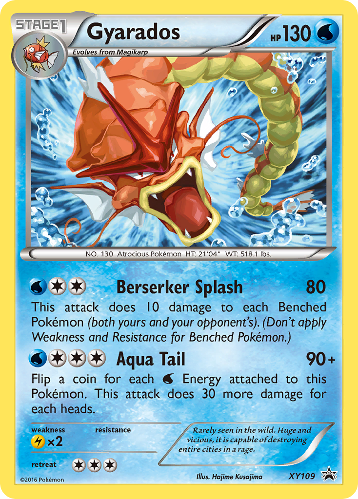 Gyarados (XY109) [XY: Black Star Promos] | Tabernacle Games