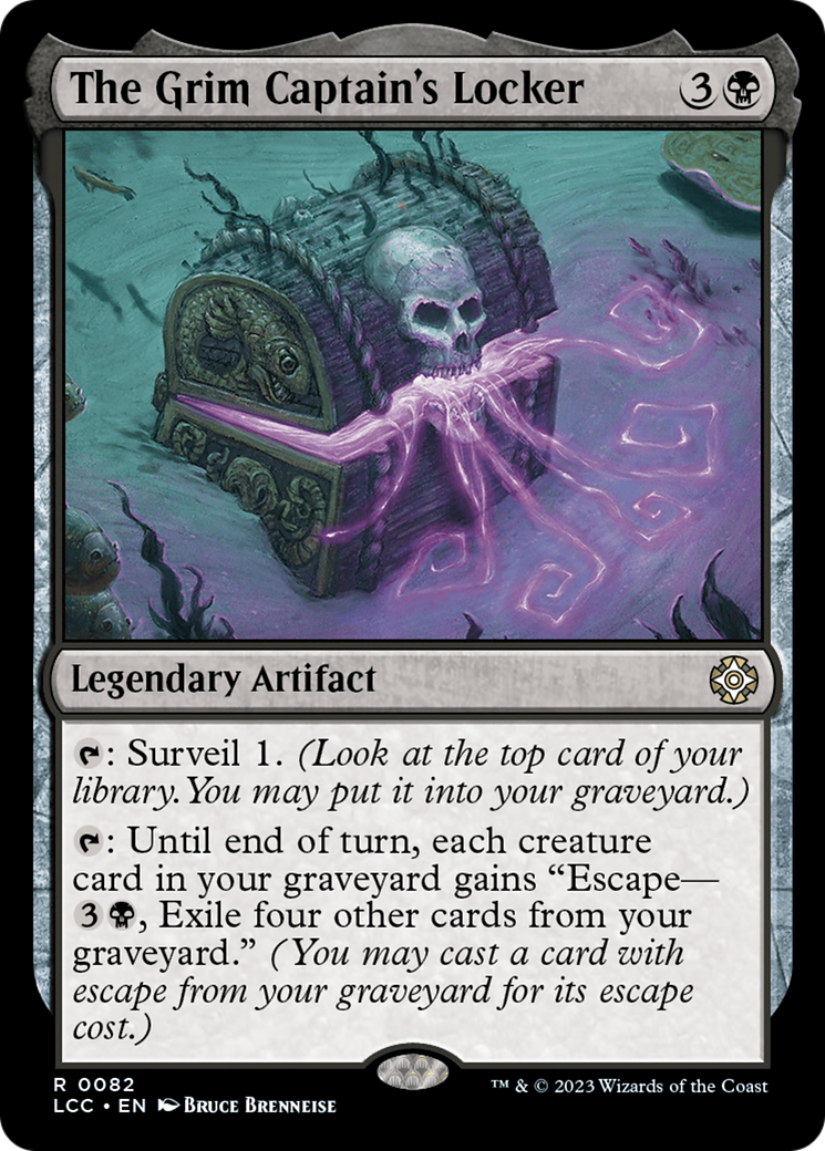 The Grim Captain's Locker [The Lost Caverns of Ixalan Commander] | Tabernacle Games
