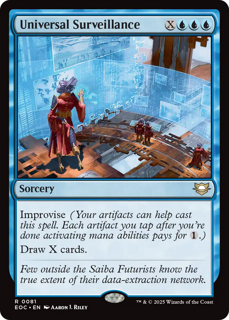 Universal Surveillance [Edge of Eternities Commander] | Tabernacle Games
