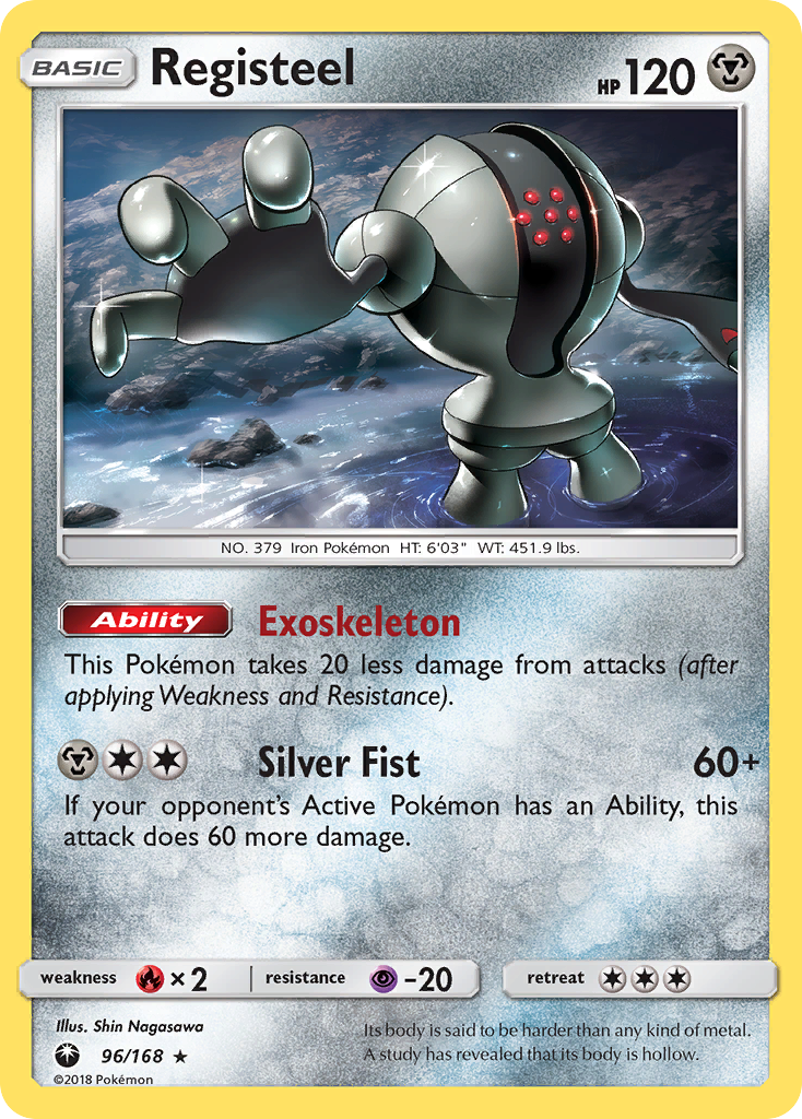 Registeel (96/168) [Sun & Moon: Celestial Storm] | Tabernacle Games
