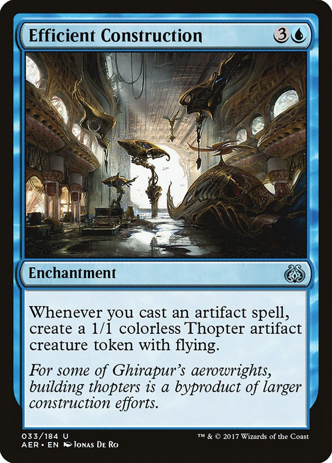 Efficient Construction [Aether Revolt] | Tabernacle Games