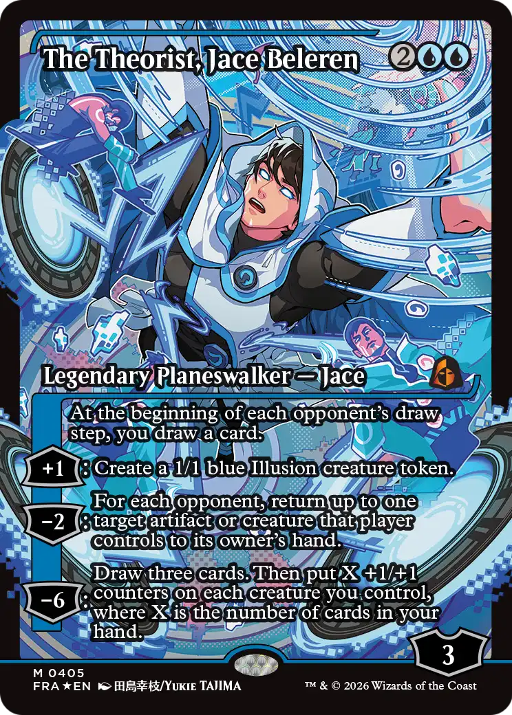 The Theorist, Jace Beleren (Showcase) [Reality Fracture] | Tabernacle Games