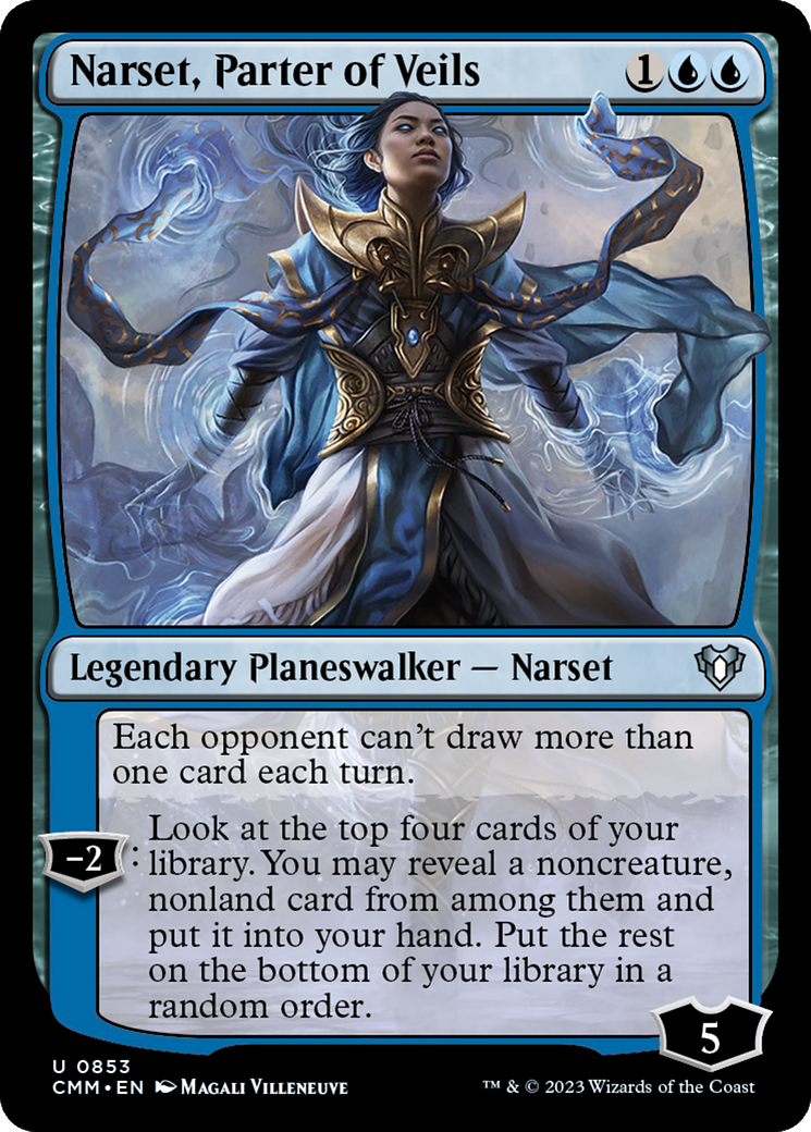 Narset, Parter of Veils [Commander Masters] | Tabernacle Games