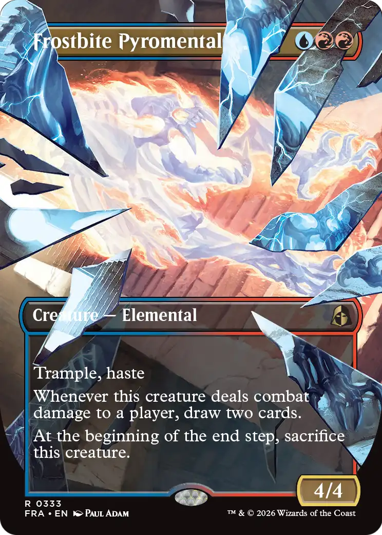Frostbite Pyromental (Borderless) [Reality Fracture] | Tabernacle Games