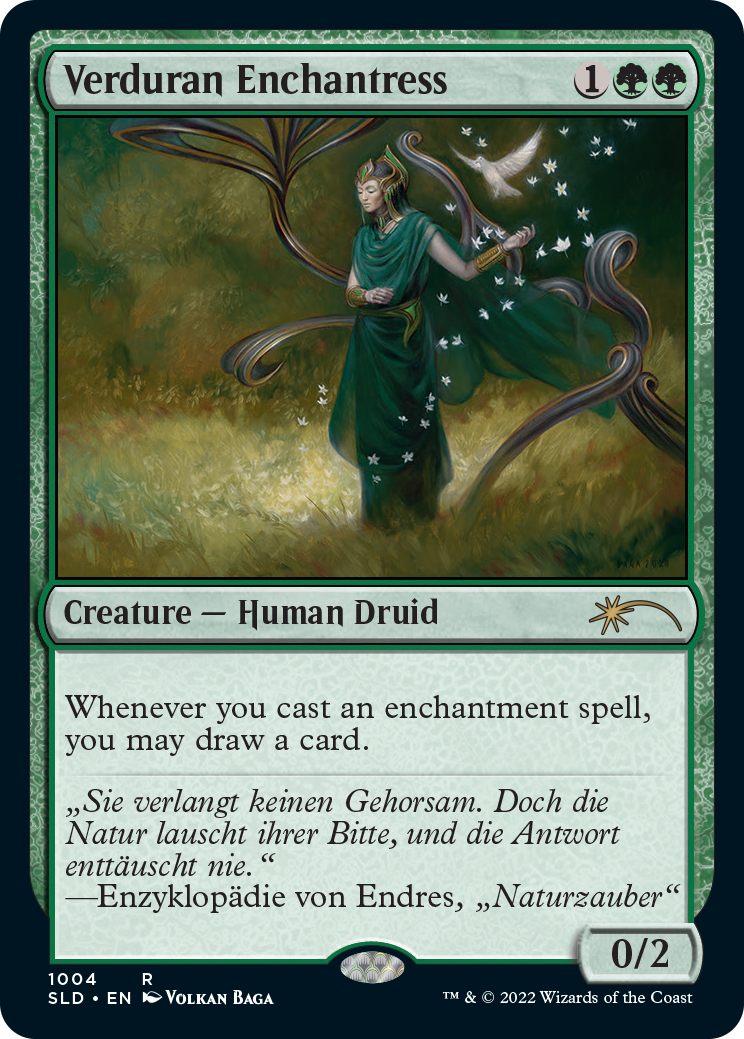 Verduran Enchantress [Secret Lair Drop Series] | Tabernacle Games