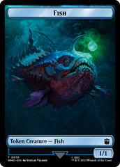 Fish // Alien Insect Double-Sided Token [Doctor Who Tokens] | Tabernacle Games