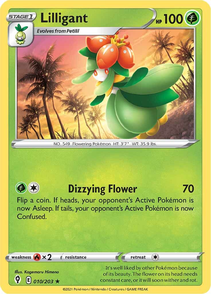 Lilligant (010/203) [Sword & Shield: Evolving Skies] | Tabernacle Games