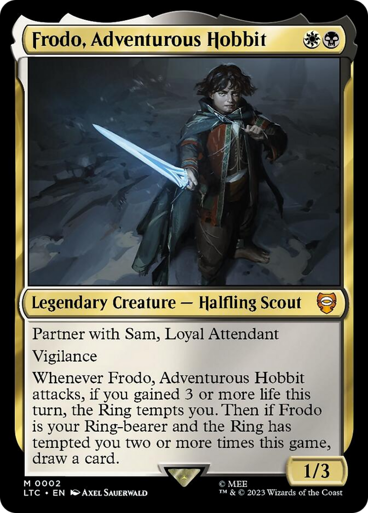 Frodo, Adventurous Hobbit [The Lord of the Rings: Tales of Middle-Earth Commander] | Tabernacle Games