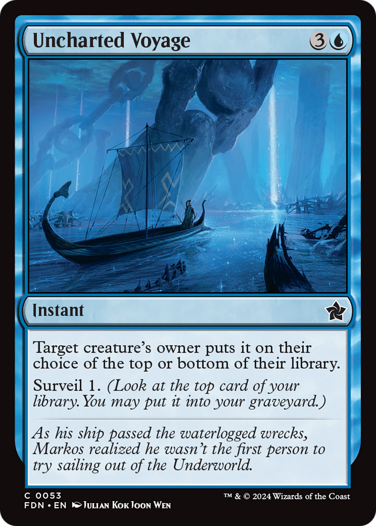Uncharted Voyage [Foundations] | Tabernacle Games