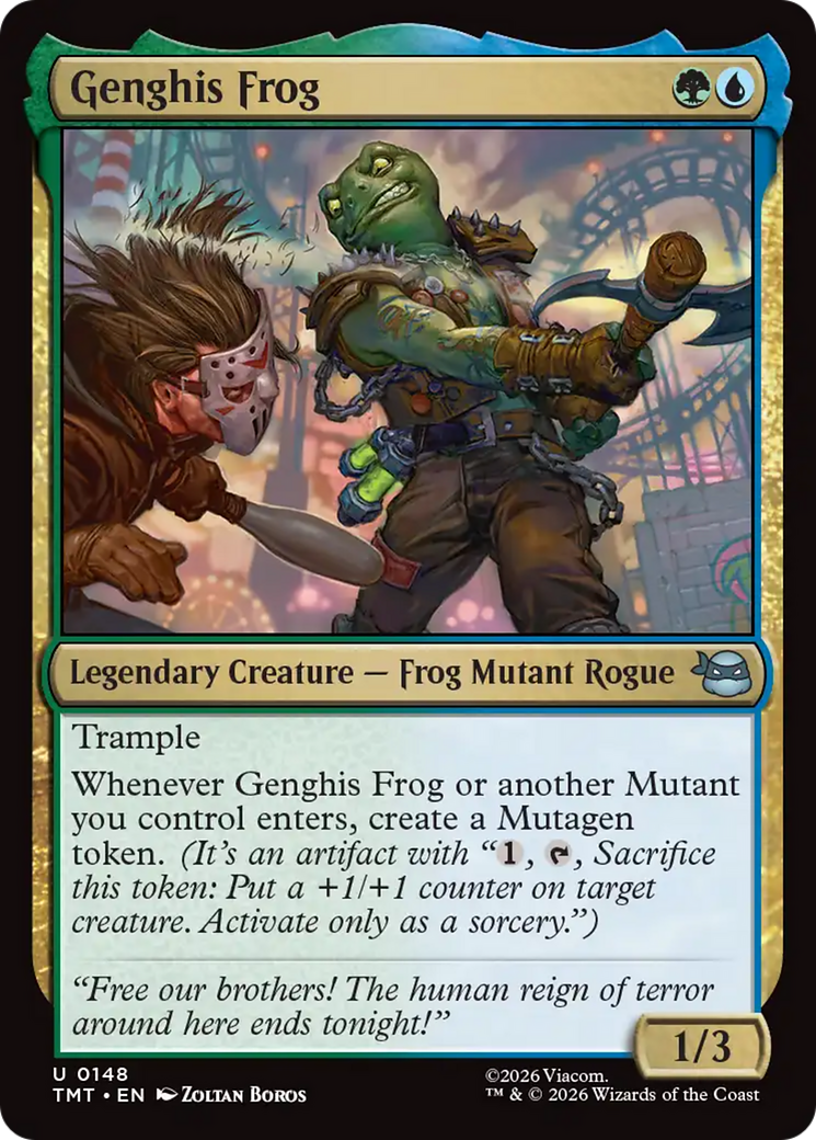 Genghis Frog [Teenage Mutant Ninja Turtles] | Tabernacle Games