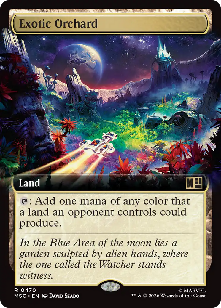 Exotic Orchard (Extended Art) [Marvel Super Heroes Commander] | Tabernacle Games