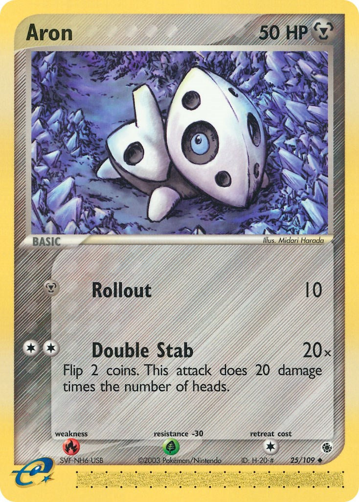 Aron (25/109) [EX: Ruby & Sapphire] | Tabernacle Games