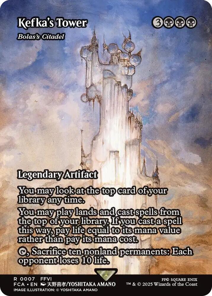 Kefka's Tower - Bolas's Citadel (Showcase) [FINAL FANTASY : Through the Ages] | Tabernacle Games