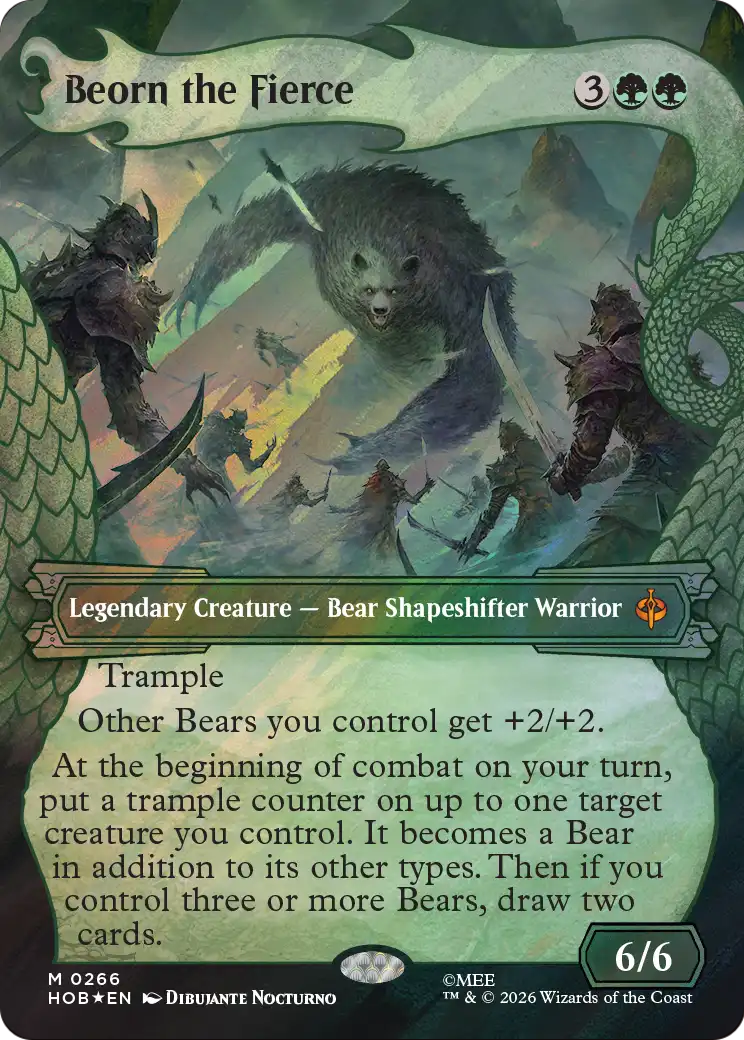 Beorn the Fierce (Showcase) (Surge Foil) [The Hobbit] | Tabernacle Games