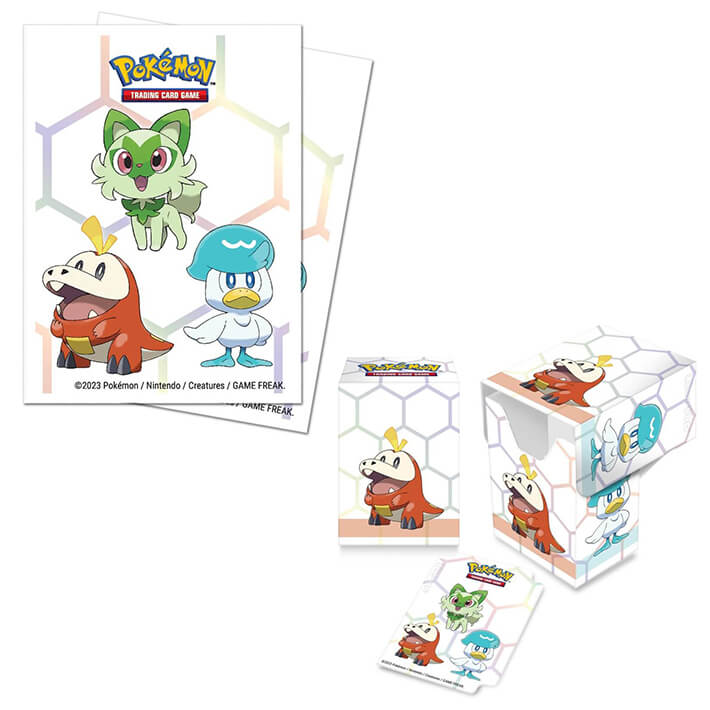 ULTRA PRO Pokémon Deck Protector/ Box Combo- Paldea First Partner | Tabernacle Games