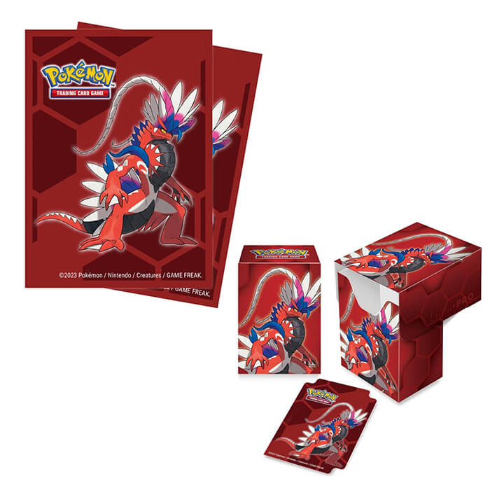 ULTRA PRO Pokémon Deck Protector/ Box Combo- Koraidon | Tabernacle Games