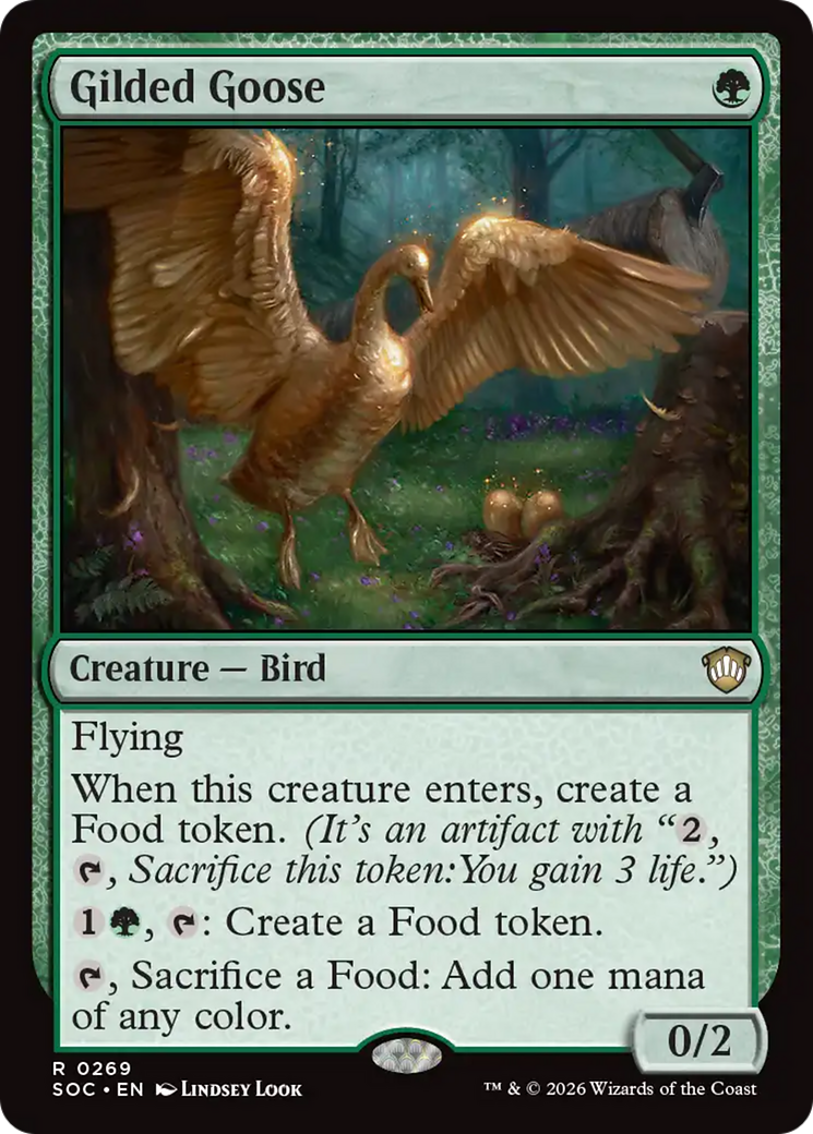 Gilded Goose [Secrets of Strixhaven Commander] | Tabernacle Games