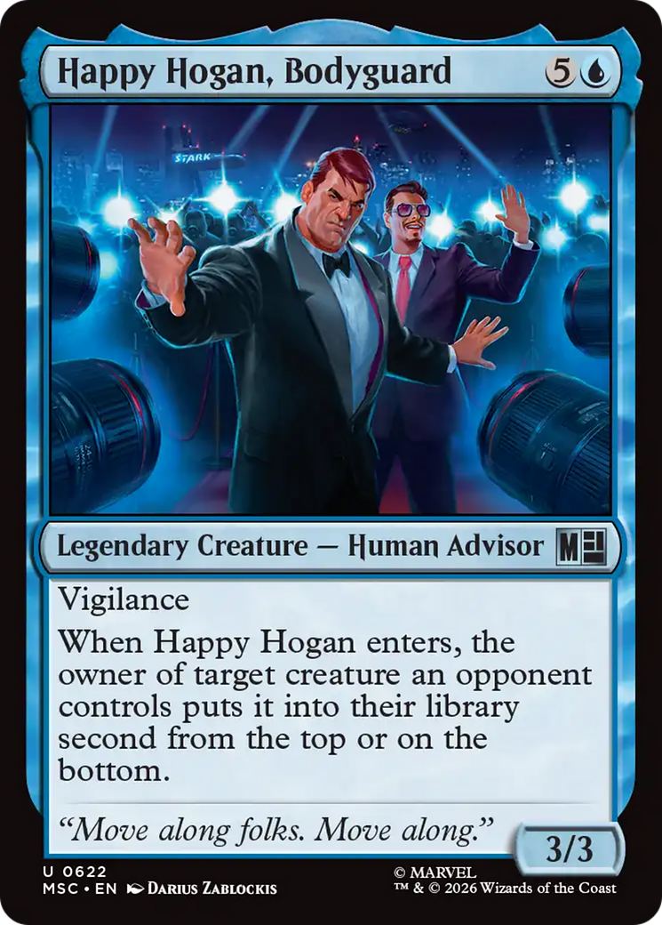 Happy Hogan, Bodyguard [Marvel Super Heroes Commander] | Tabernacle Games