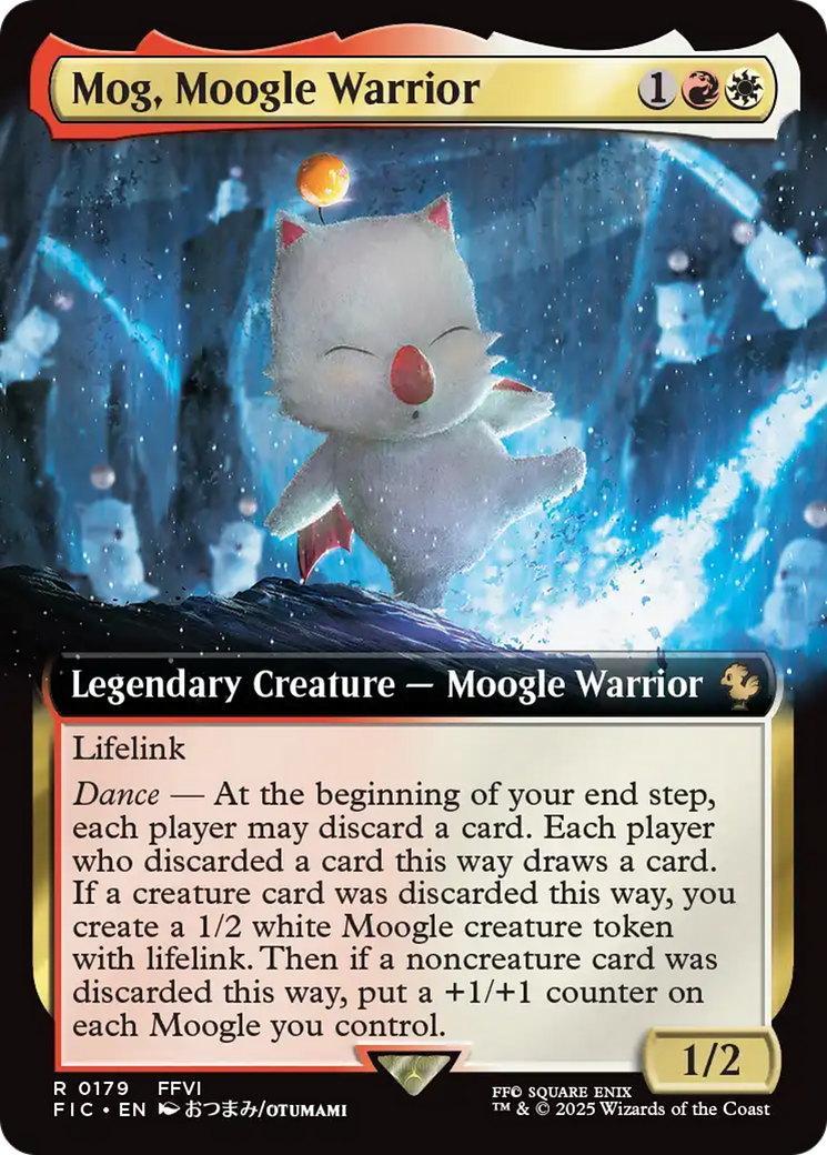 Mog, Moogle Warrior (Extended Art) [FINAL FANTASY Commander] | Tabernacle Games