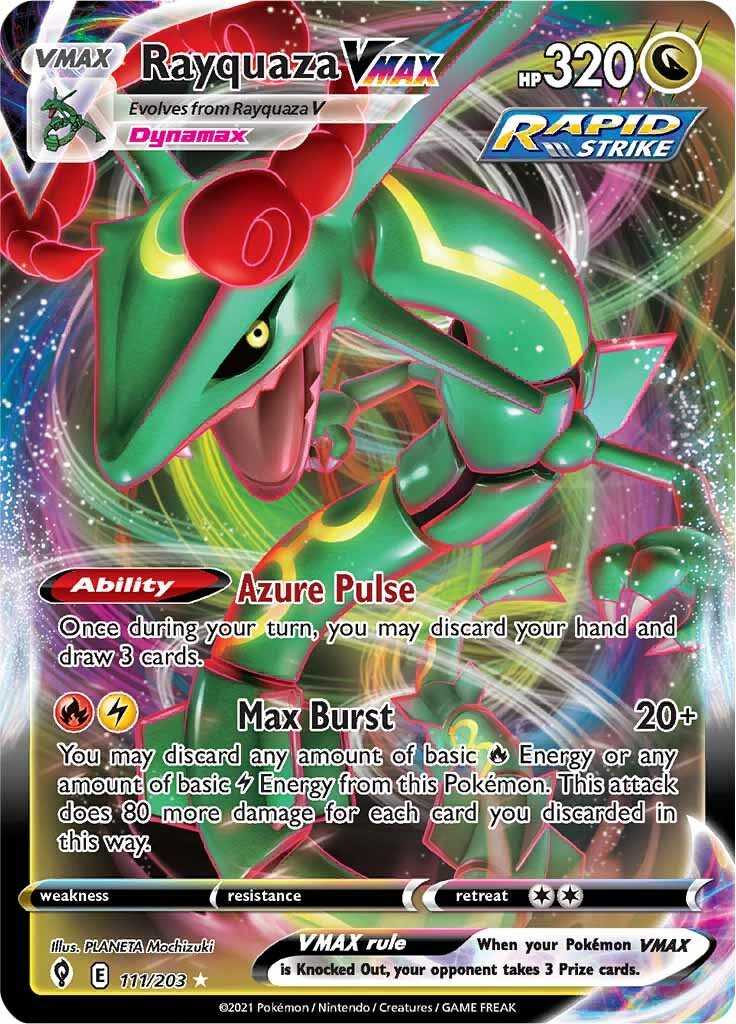 Rayquaza VMAX (111/203) [Sword & Shield: Evolving Skies] | Tabernacle Games