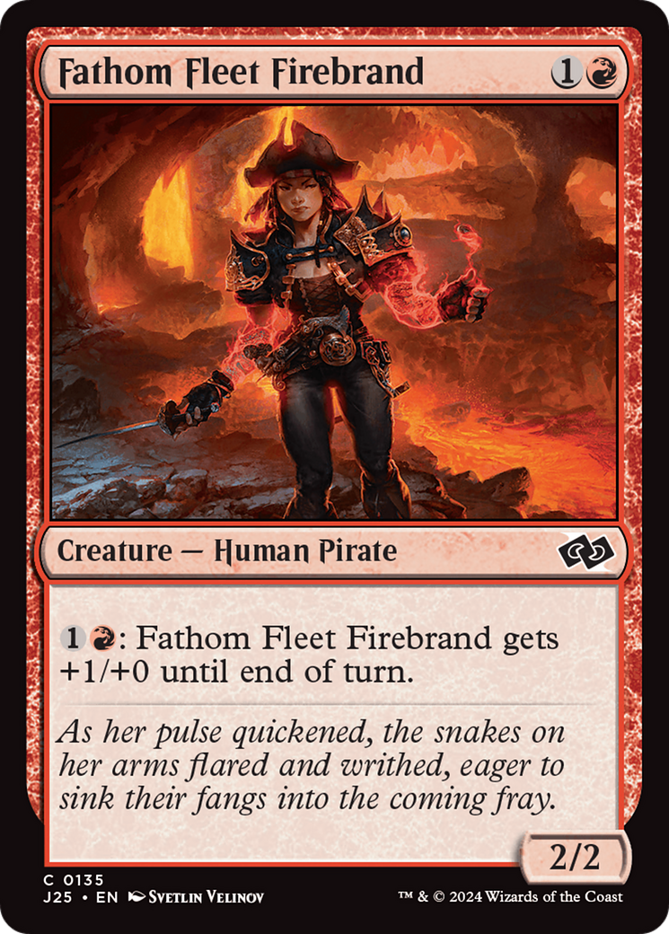 Fathom Fleet Firebrand [Foundations Jumpstart] | Tabernacle Games