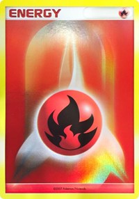 Fire Energy (2007 2008 League Promo) [League & Championship Cards] | Tabernacle Games