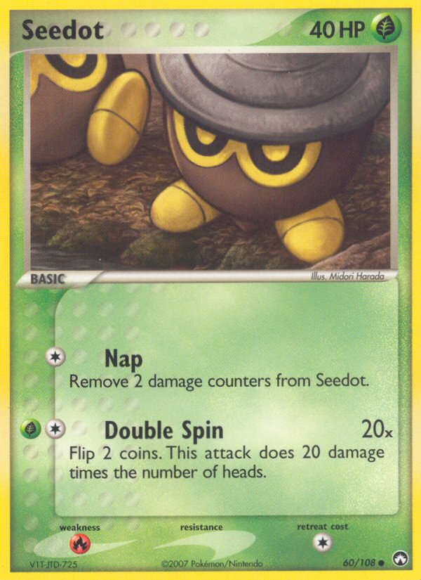 Seedot (60/108) [EX: Power Keepers] | Tabernacle Games