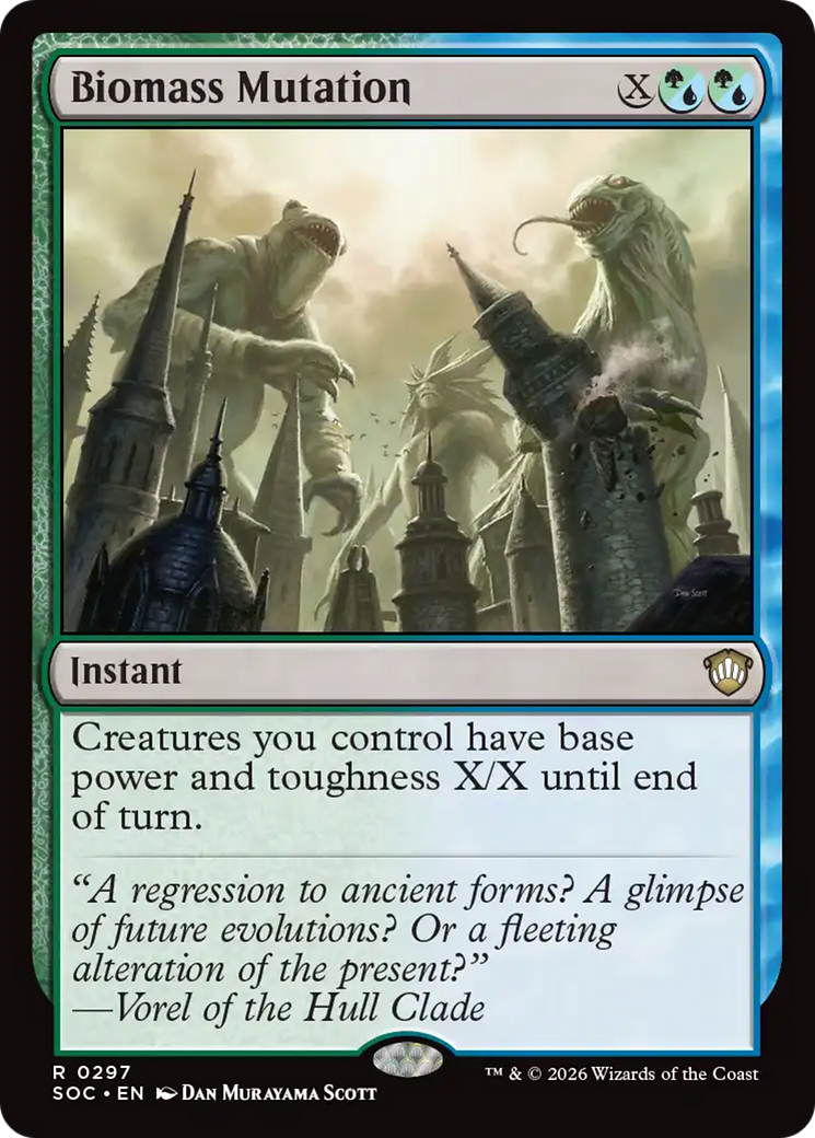 Biomass Mutation [Secrets of Strixhaven Commander] | Tabernacle Games