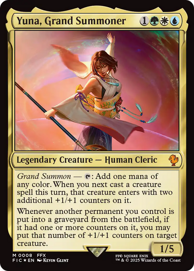 Yuna, Grand Summoner [FINAL FANTASY Commander] | Tabernacle Games